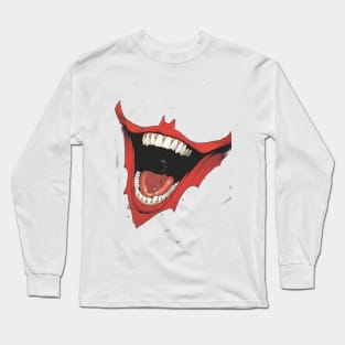 Big smile red with Long Sleeve T-Shirt